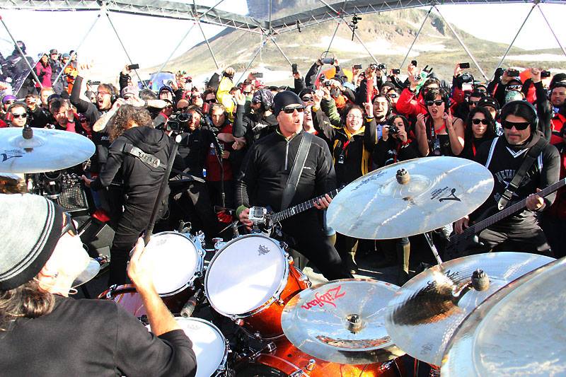 Metallica en la Antártida2
