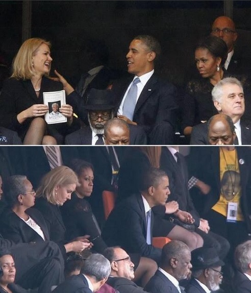 Obama Primer Ministra Dinamarcha Michelle 2