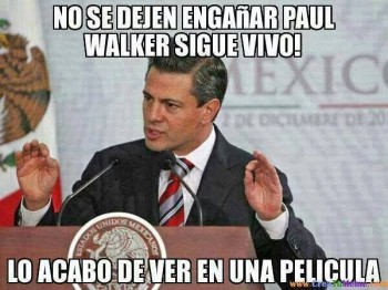 Paul Walker-Peña Nieto