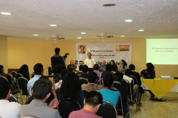 Se efectúo taller La Participación de los Jóvenes en Política PRD