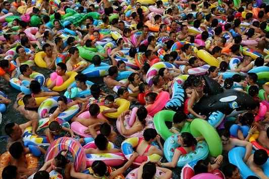 alberca China AFP