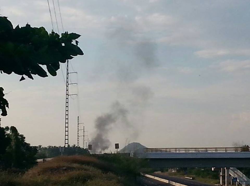 apatzingán autos incendiados cuatro caminos