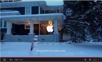 apple comercial navidad