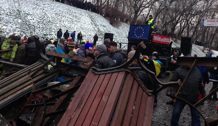 barricada Ucrania