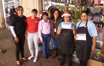 comerciantes Centro Histórico Morelia navidad diciembre