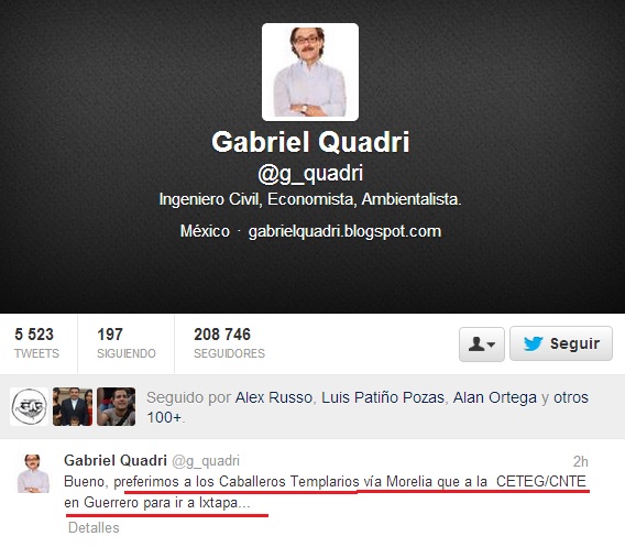 gabriel quadri morelia ixtapa templarios