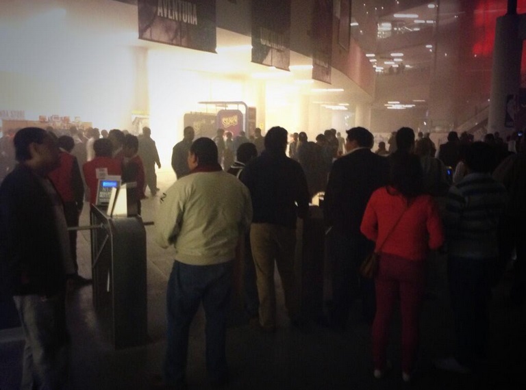 incendio Arena Ciudad de México NBA