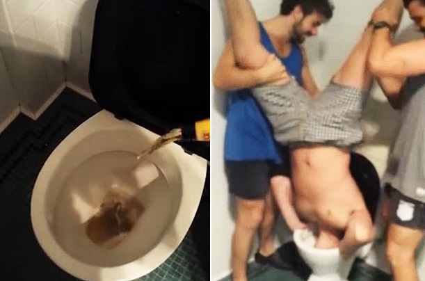 Bebe del baño