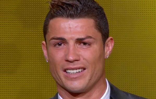 Cristiano Ronaldo lágrimas