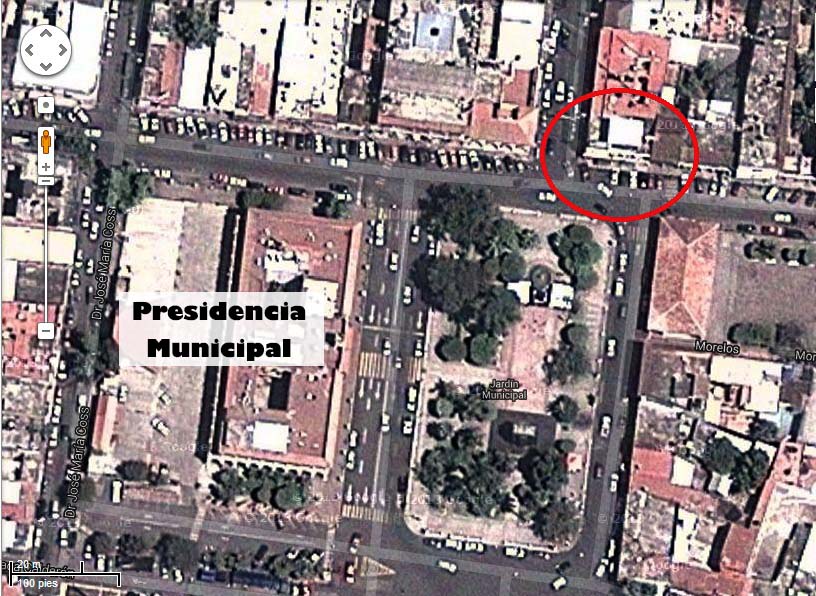 Croquis Apatzingán lona Melissa y Kike Plancarte