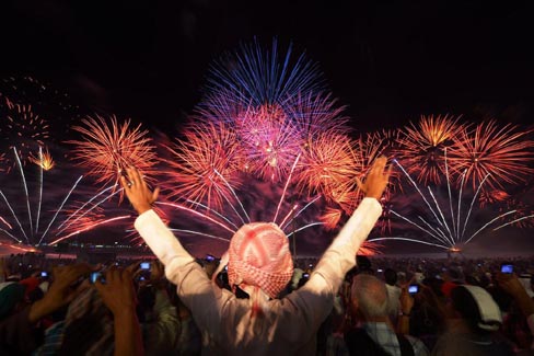 Inicio de año 2014 en Dubai
