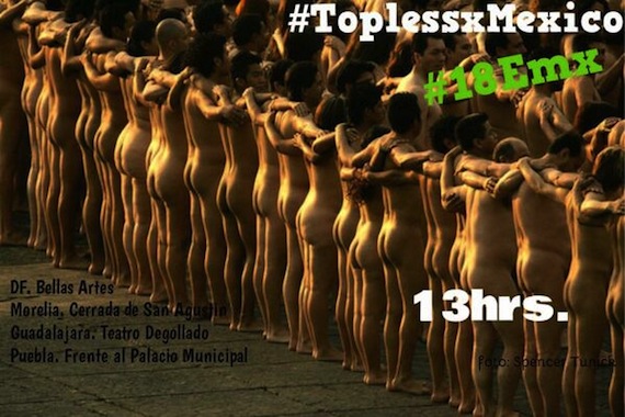 Topless mexico