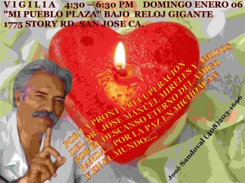 cadena de oración por Mireles en California Michoacanos por la paz