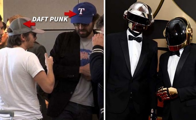 La nueva foto de Daft Punk sin sus atuendos / TMZ