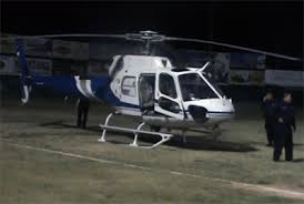 helicpotero de noche
