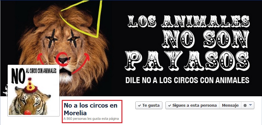 morelia no a los circos fb