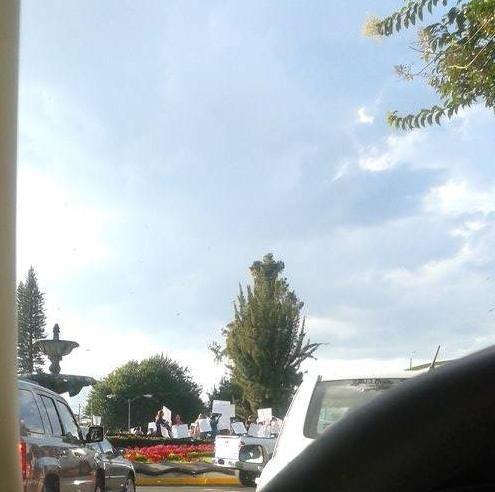 uruapan manifestantes en contra de federales