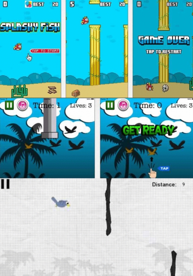 Clones de Flappy Bird