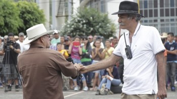 Hipólito Mora y José Manuel Mireles