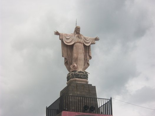 Monumento de Cristo Rey Sahuayo Michoacán