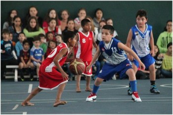 Niños Triquis de Oaxaca basket