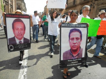 Periodistas Michoacanos se unieron a la voz #PrensaNoDisparen 7