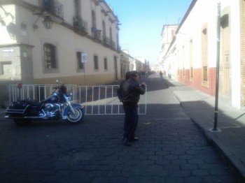 cierre de calles Morelia