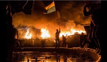 manifestación Ucrania