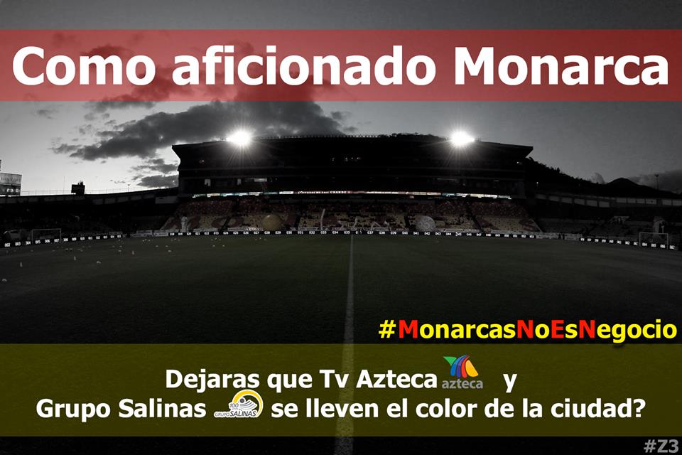 monarcas morelia campaña no se lo lleven