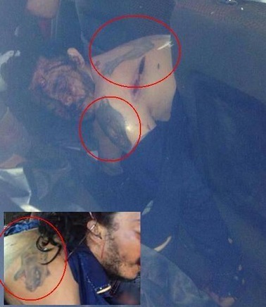 tatuajes El Pantera abatido