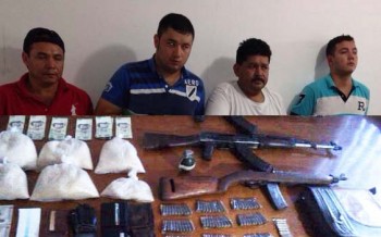 Cuatro criminales detenidos en Apatzingán