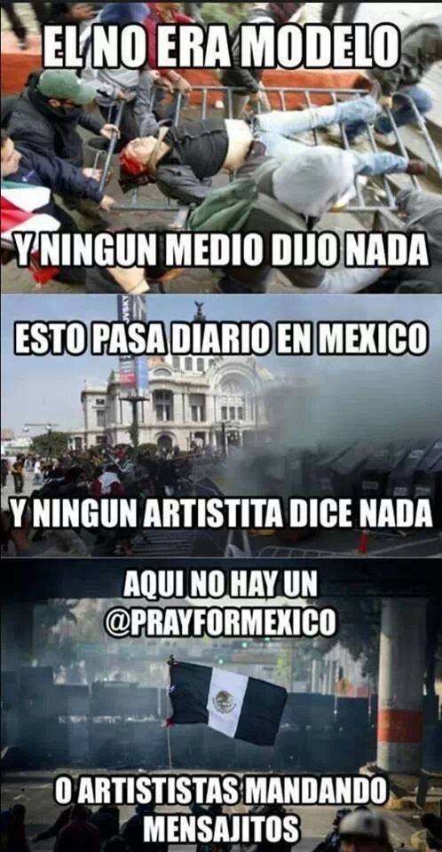 venezuela criticas artistas no hay pray for méxico