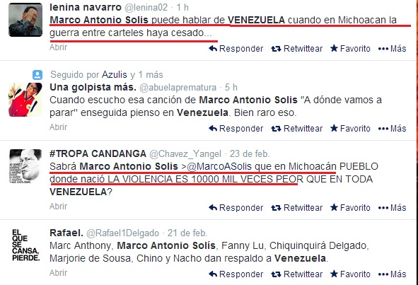 venezuela tuits criticas al buky