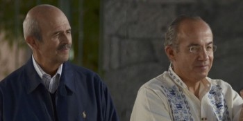 Fausto Vallejo y Felipe Calderón