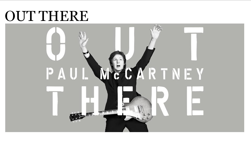 Paul McCartney gira Out There