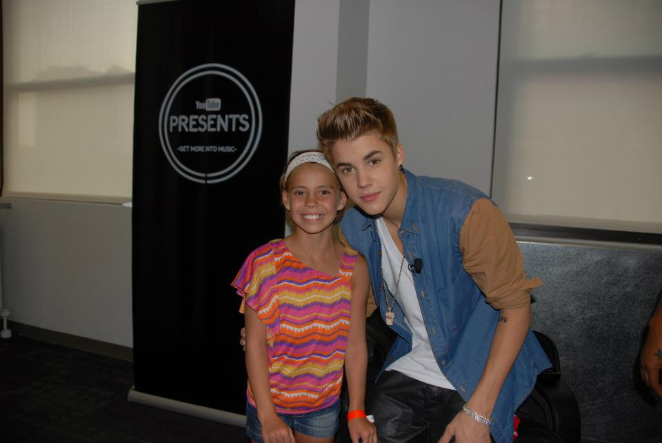 delaney clements y justin bieber