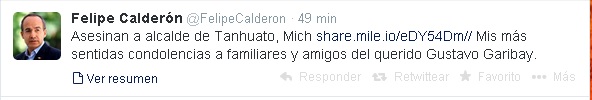 felipe calderon condolencias tw tanhuato