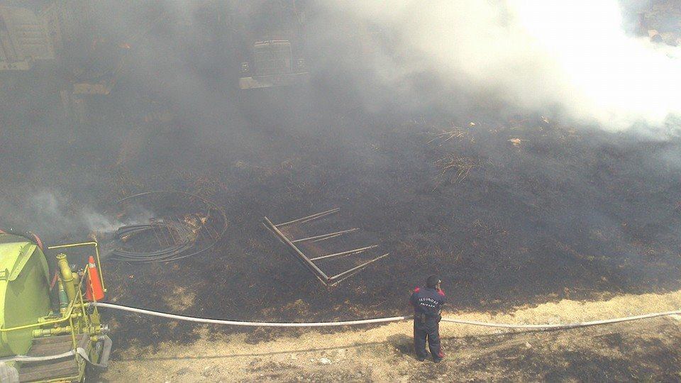 incendio lote en Morelia