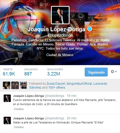 lopez doriga tw kike plancarte muertoi