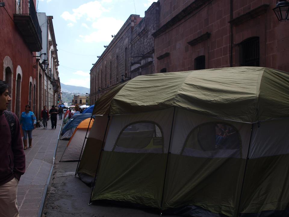 madero campamento cnte marzo 1