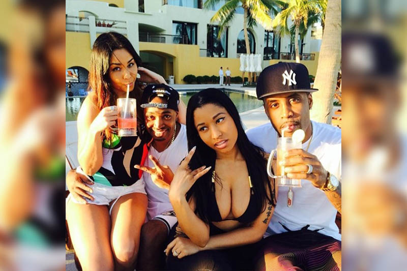nicki minaj los cabos su crew