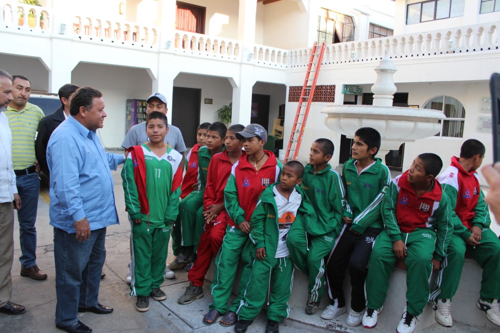 niños triquis cd hidalgo visita alcalde