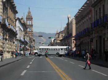 Bloqueo en la Madero
