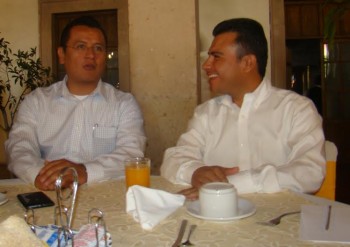 Carlos Torres Piña y Fidel Calderón PRD Michoacán