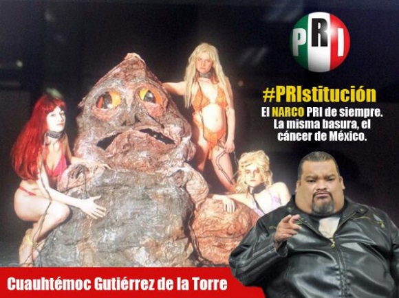 Cuauhtémoc Gutiérrez, lider del PRI con red de prostición en el DF