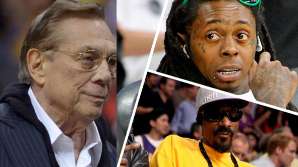 Donald Sterling, Snoop Dogg y Lil Wayne