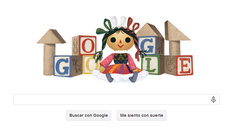 Google Día del Niño doodle