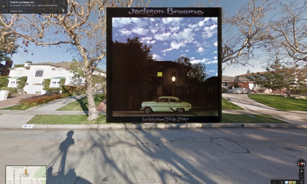 Google Street View portada de Late for the Sky de Jackson Browne