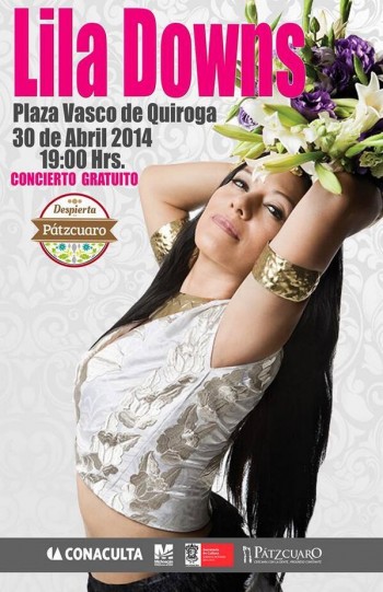 Lila Downs gratis en Pátzcuaro