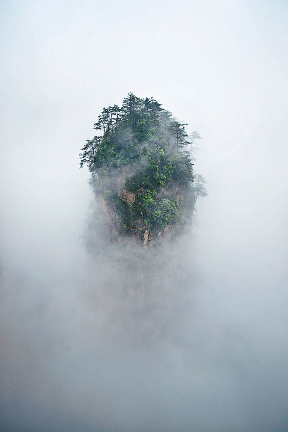 Montañas Tianzi (China), la montañas de la película “Avatar”